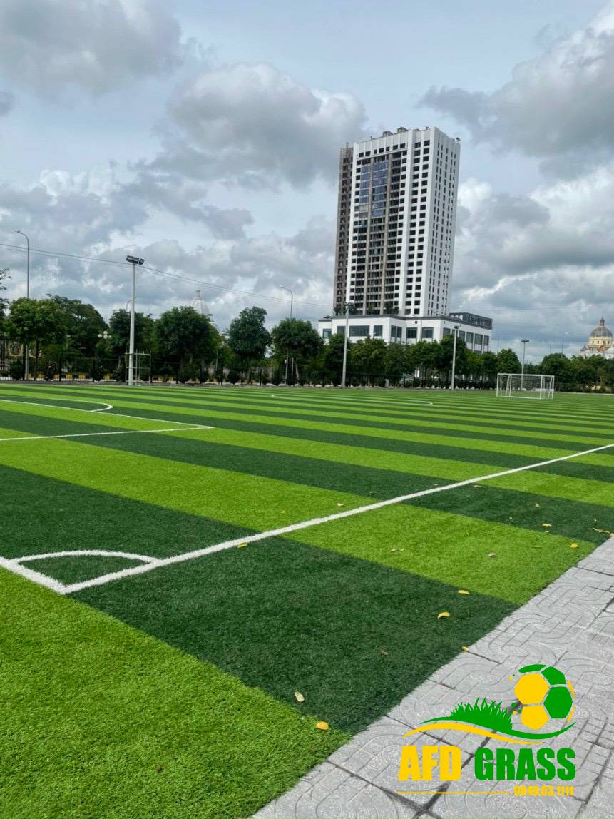 HOÀN THIỆN THI CÔNG SÂN BÓNG TẠI NINH BÌNH