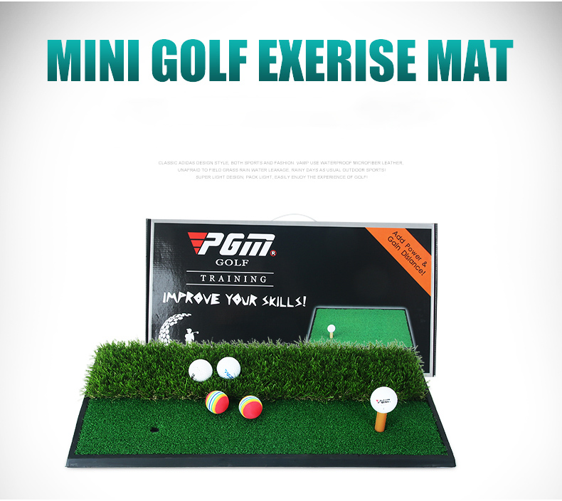 Thảm golf kết hợp swing và chip mini