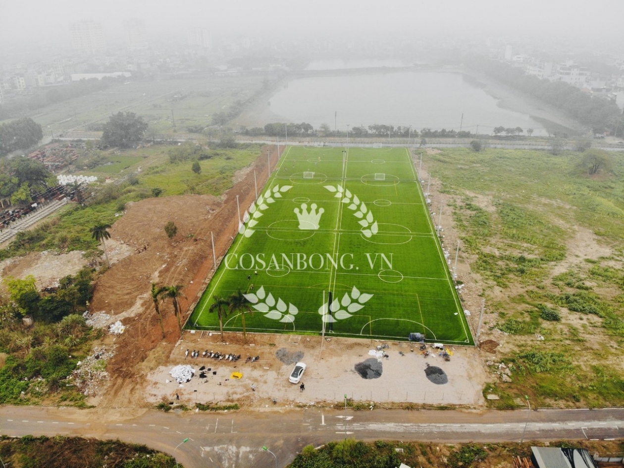 Hoàn thành cụm 6 sân bóng tại Gamuda Hà Nội