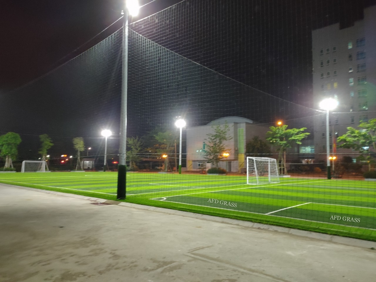 Cụm 2 sân bóng nhân tạo tại Công An TP Nam Định