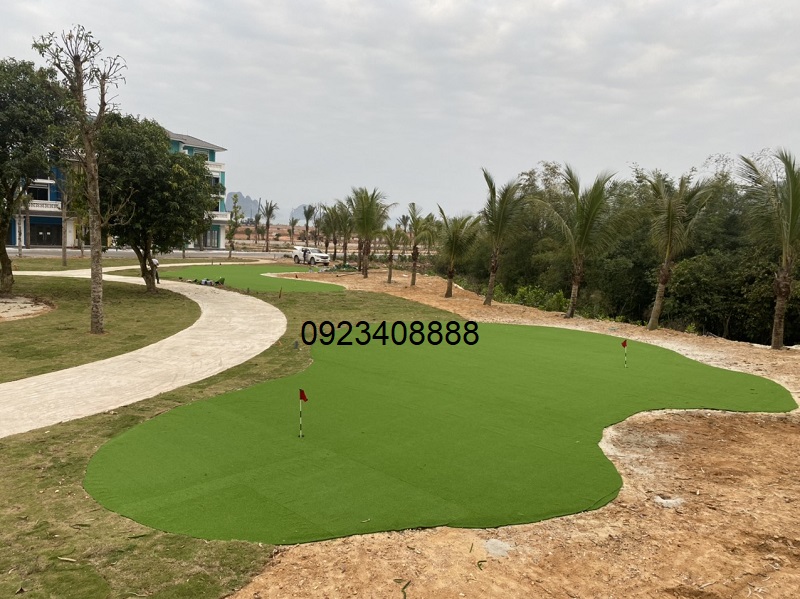 Hoàn thiện sân golf mini tại Vân Đồn Quảng Ninh
