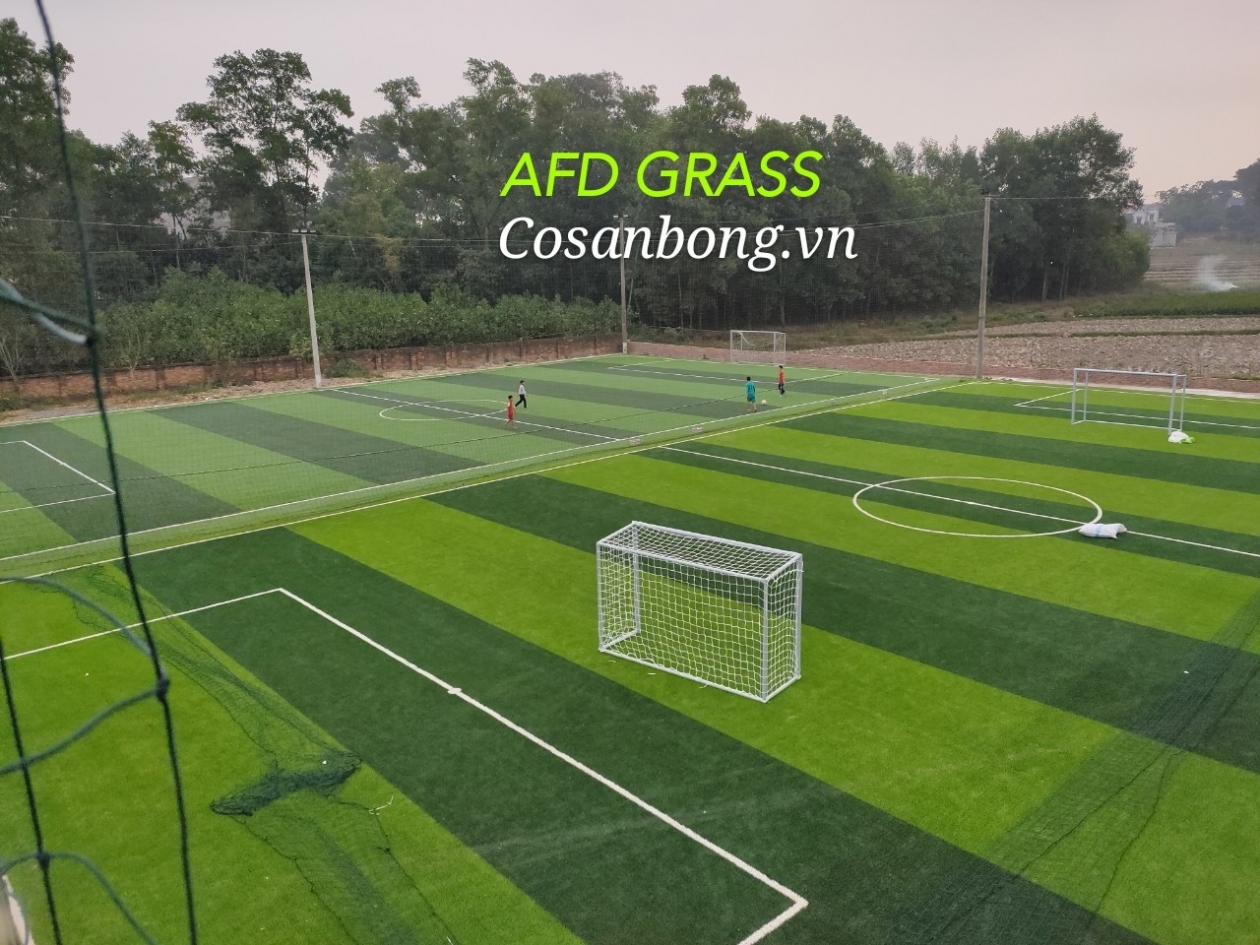 Cụm 2 sân bóng nhân tạo tại Hồng Kỳ - Sóc Sơn - Hà Nội