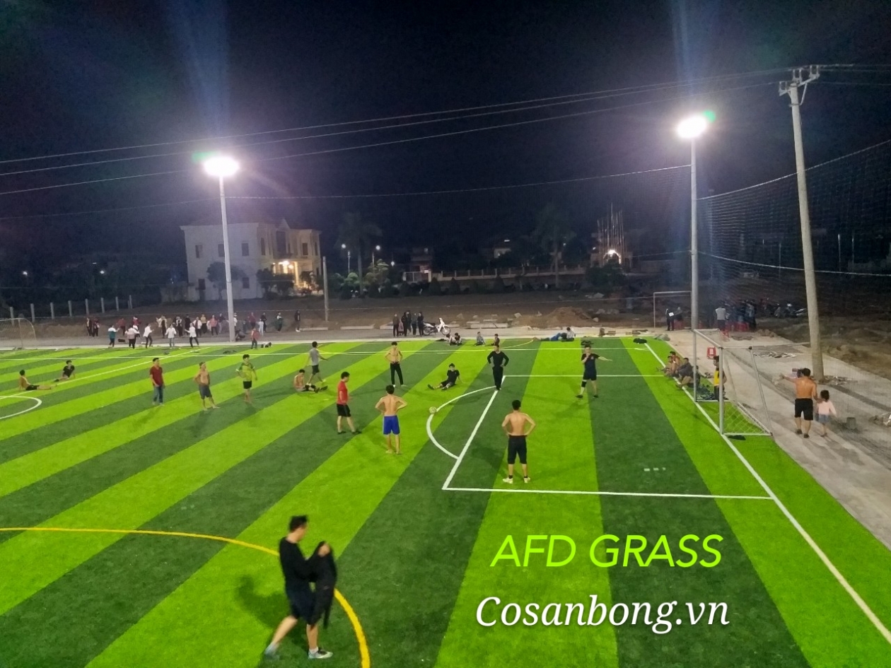 Sân bóng cỏ nhân tạo tại Giáo Xứ Thanh Châu - Thái Bình