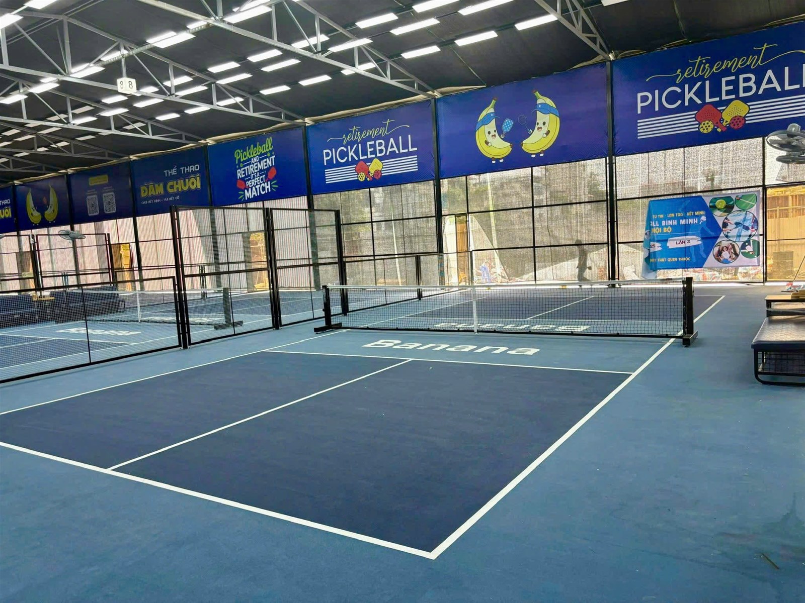Cụm10 Sân Pickleball và Thảm Cầu Lông Sân Đầm Chuối, Khương Trung, Hà Nội