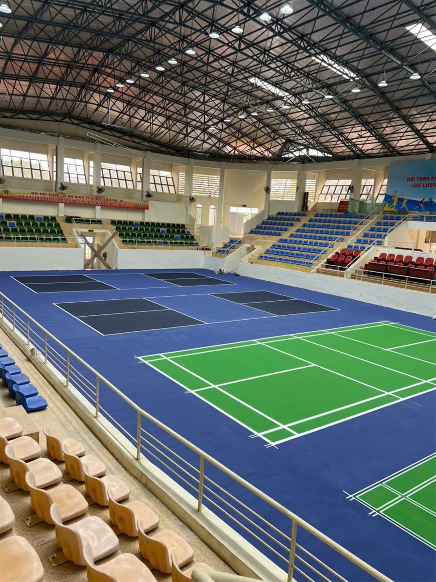 HOÀN THIỆN TỔ HỢP THỂ THAO TRƯỜNG HỌC VIỆN AN NINH C500