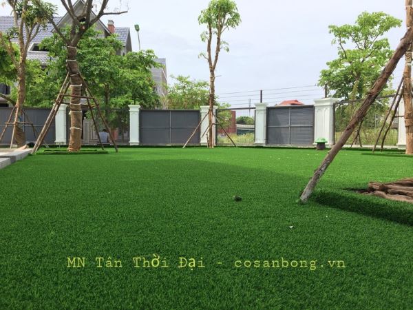 Các công trình cỏ nhân tạo sân vườn khu vui chơi chất lượng
