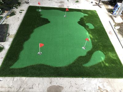 Thảm tập golf kích thước 3x4m độ dày 3cm